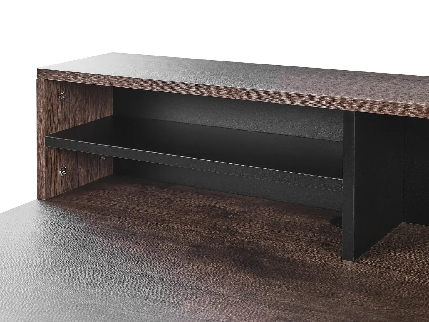 Skrivebord HARISON Mørkebrun 100 cm 53 cm