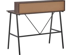 Skrivebord HARISON Mørkebrun 100 cm 53 cm