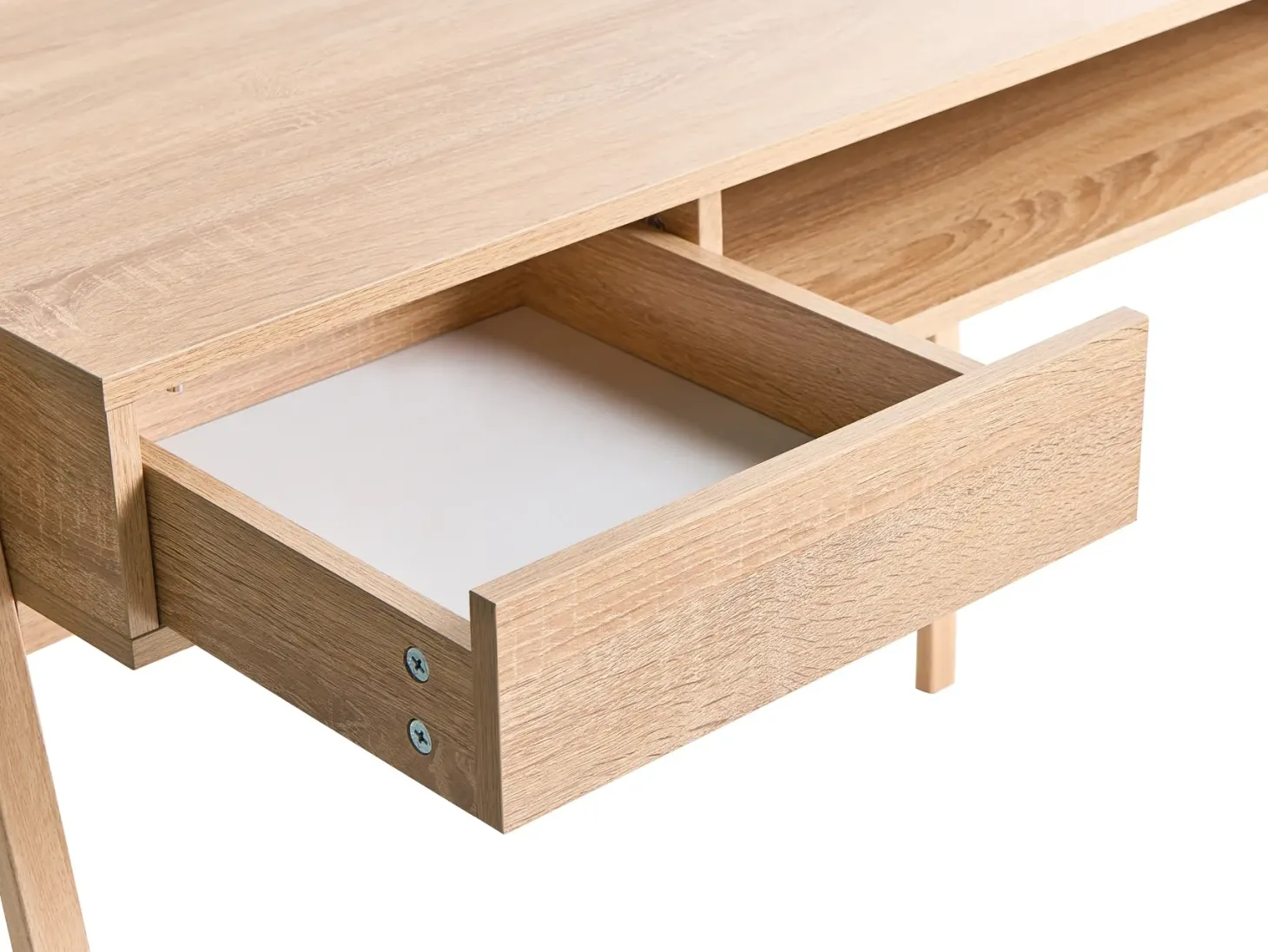 Skrivebord KOFOTEN Lysebrun 107 cm 48 cm