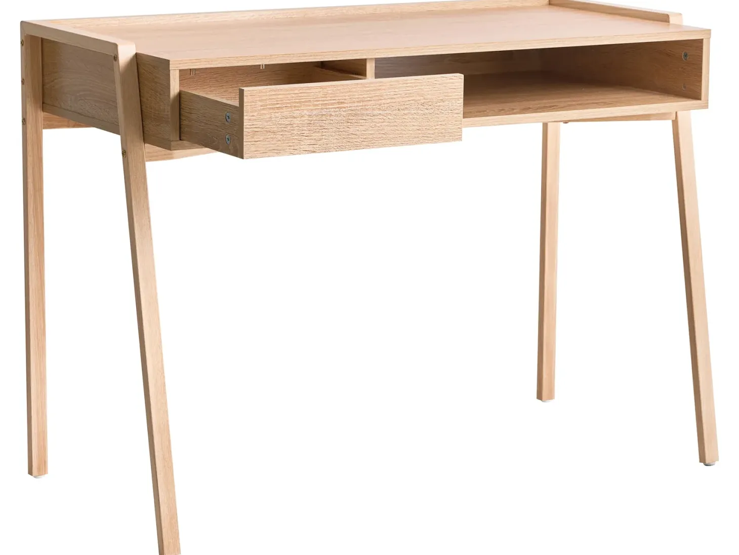 Skrivebord KOFOTEN Lysebrun 107 cm 48 cm