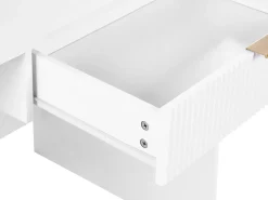Skrivebord LUTETIA Hvid 120 cm 60 cm