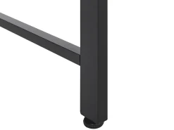 Skrivebord med opslagstavle VINCE Sort 118 cm 60 cm