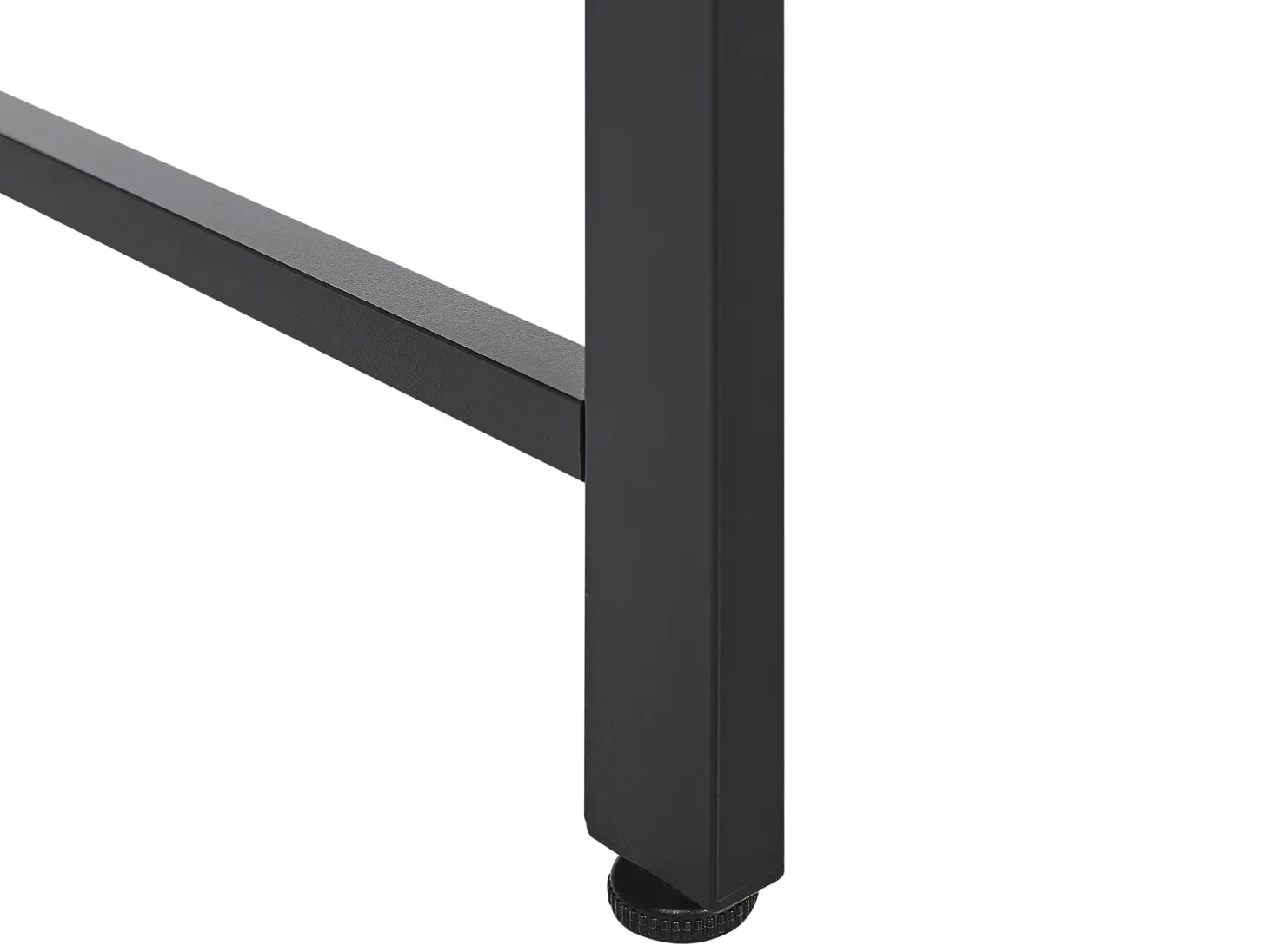 Skrivebord med opslagstavle VINCE Sort 118 cm 60 cm