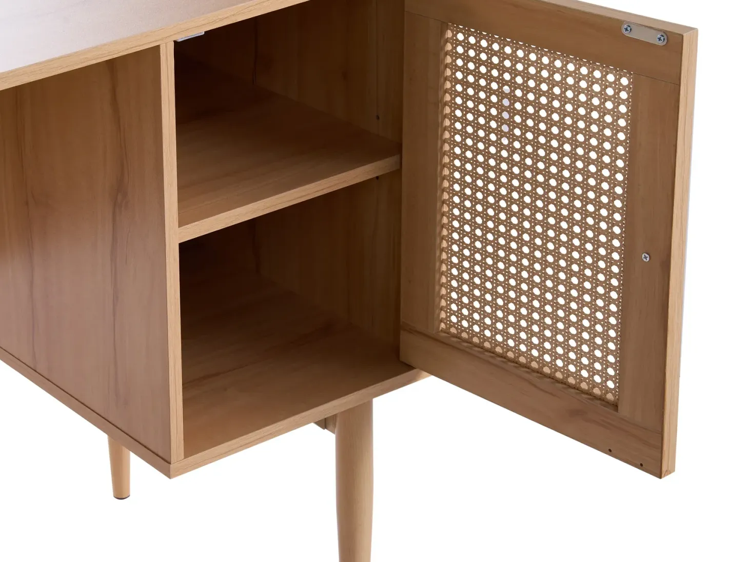 Skrivebord RATANA Lysebrun 130 cm 50 cm