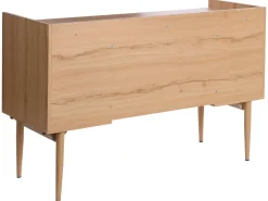Skrivebord RATANA Lysebrun 130 cm 50 cm