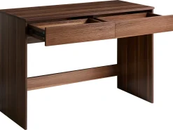 Skrivebord RONDANE Mørkebrun 110 cm 50 cm