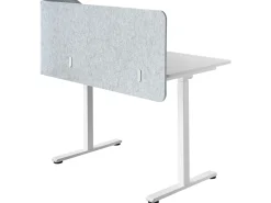 Skrivebordsdeler FOLDY 120 x 50 cm Lysegrå