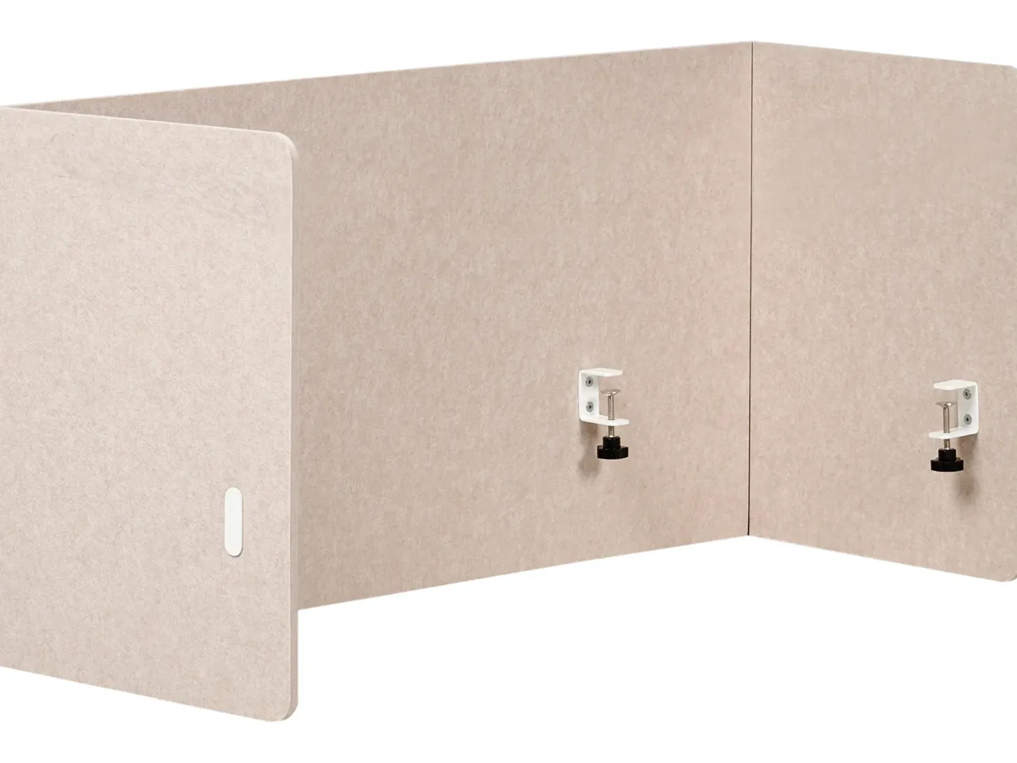 Skrivebordsdeler SOLOA 210 x 61 cm Beige