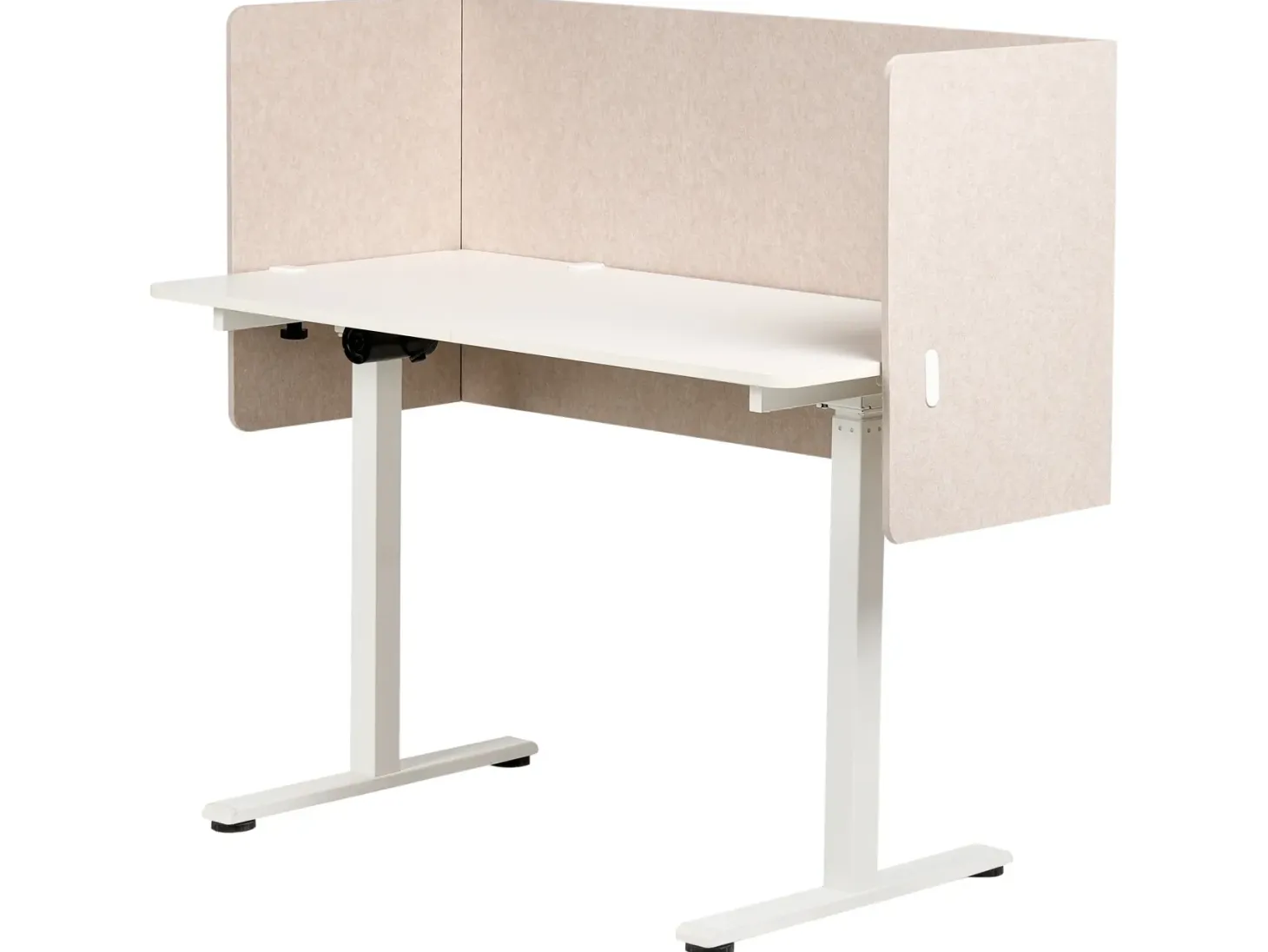 Skrivebordsdeler SOLOA 210 x 61 cm Beige