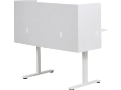 Skrivebordsdeler SOLOA 210 x 61 cm Cremehvid