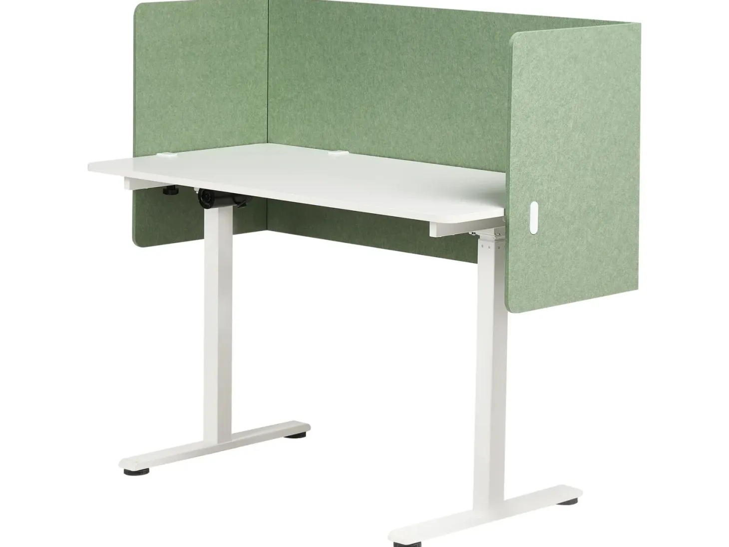 Skrivebordsdeler SOLOA 210 x 61 cm Grøn