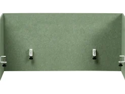 Skrivebordsdeler SOLOA 210 x 61 cm Grøn