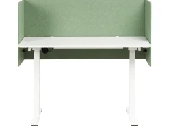 Skrivebordsdeler SOLOA 210 x 61 cm Grøn