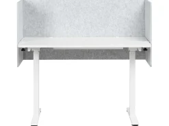 Skrivebordsdeler SOLOA 210 x 61 cm Grå