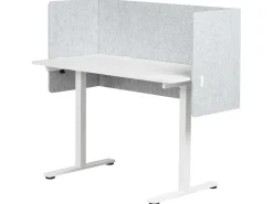 Skrivebordsdeler SOLOA 210 x 61 cm Grå