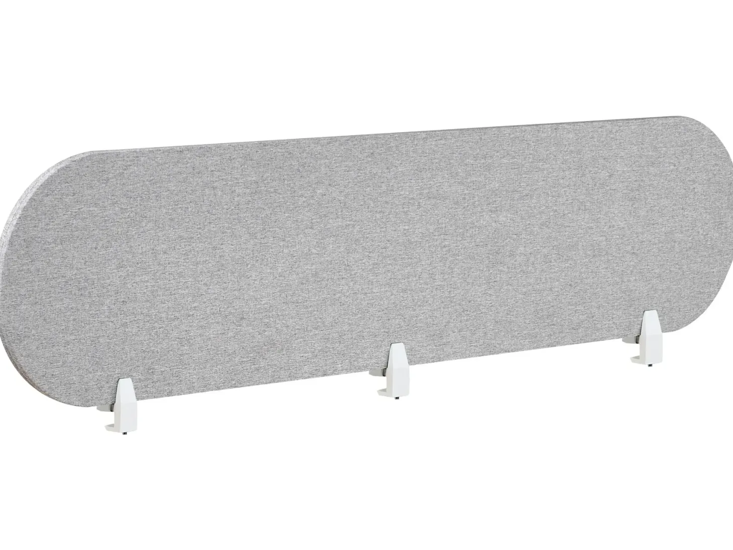 Skrivebordsdeler SPARKY 180 x 40 cm Lysegrå
