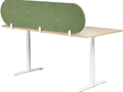 Skrivebordsdeler SPARKY 160 x 40 cm Grøn