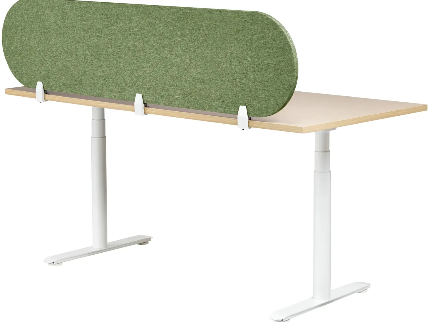 Skrivebordsdeler SPARKY 160 x 40 cm Grøn