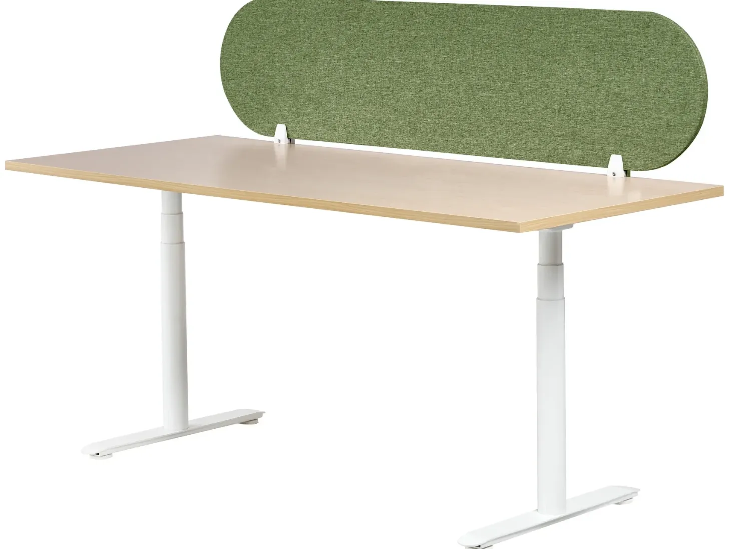 Skrivebordsdeler SPARKY 160 x 40 cm Grøn