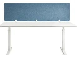 Skrivebordsdeler SPLIT 180 x 50 cm Blå