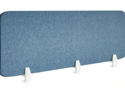 Skrivebordsdeler SPLIT 180 x 50 cm Blå