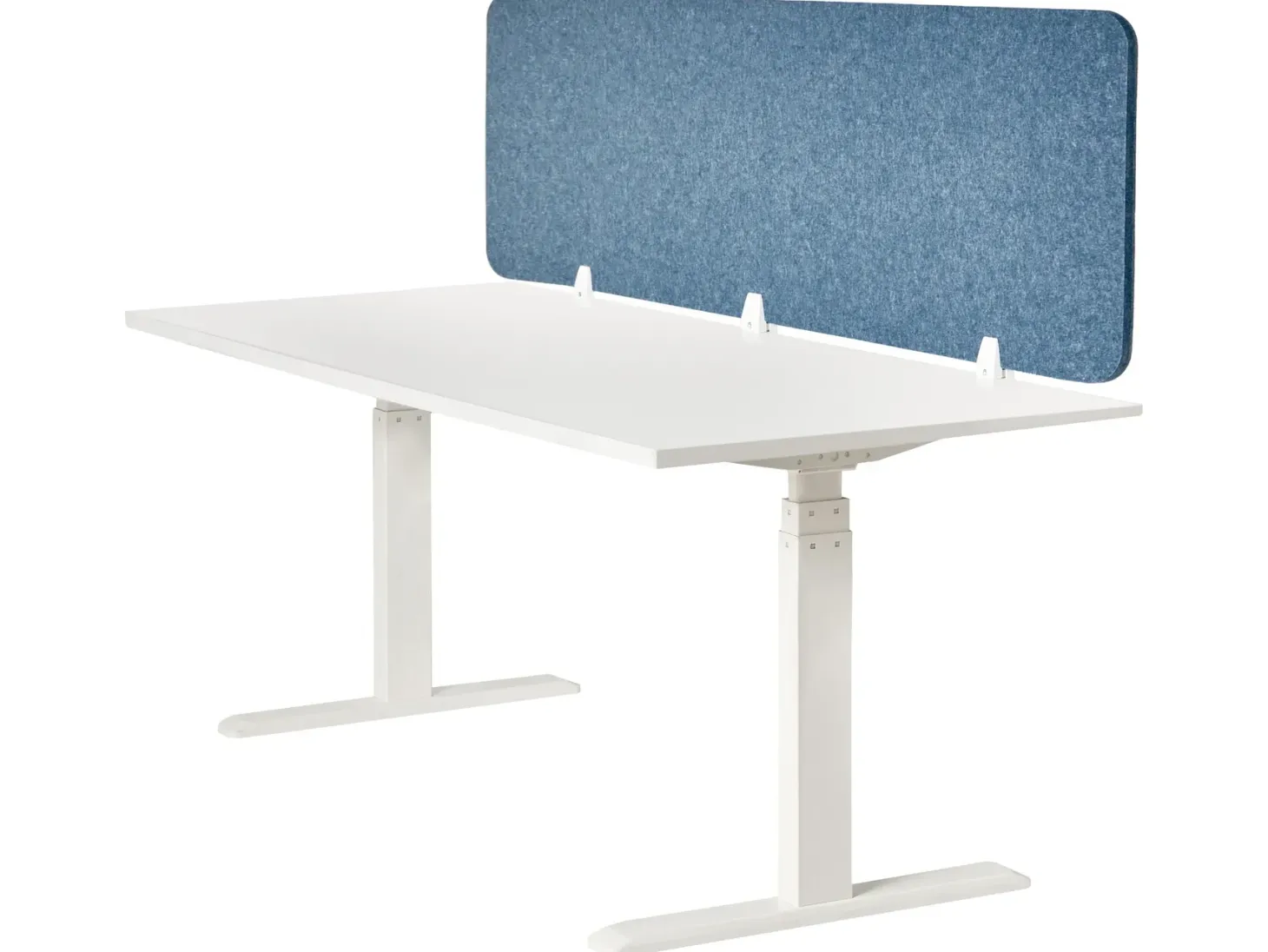 Skrivebordsdeler SPLIT 180 x 50 cm Blå