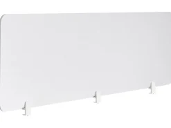Skrivebordsdeler SPLIT 180 x 50 cm Cremehvid