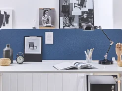 Skrivebordsdeler WALLY 160 x 40 cm Blå