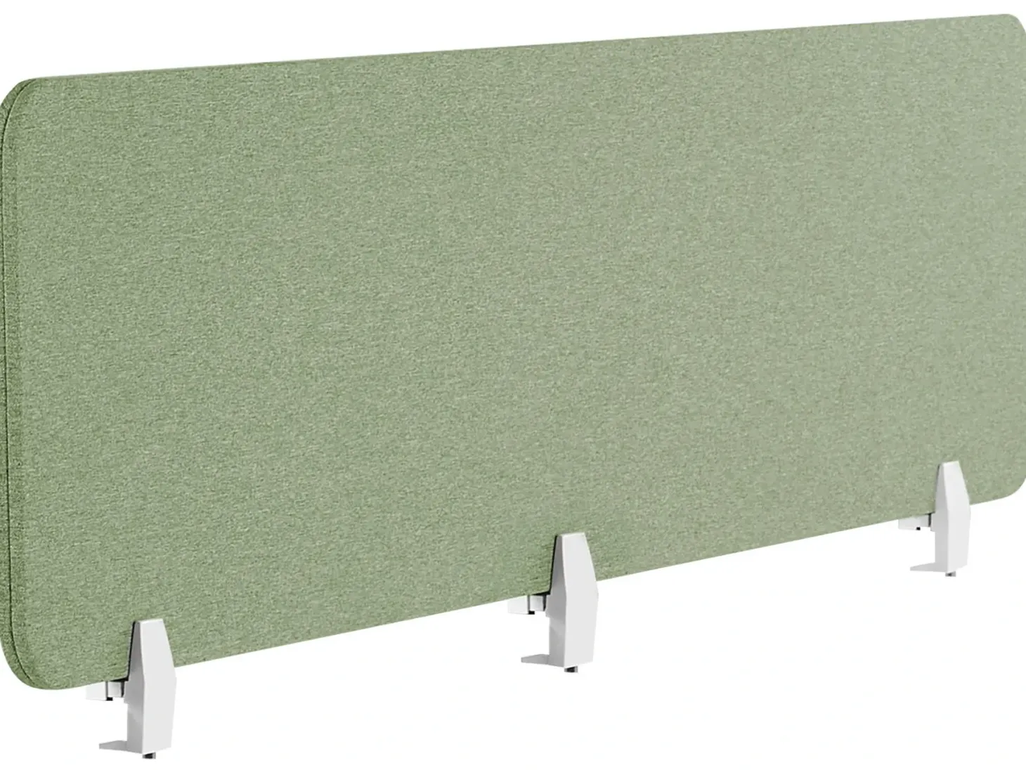Skrivebordsdeler WALLY 180 x 40 cm Grøn