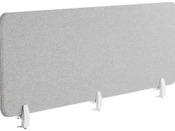 Skrivebordsdeler WALLY 180 x 40 cm Lysegrå