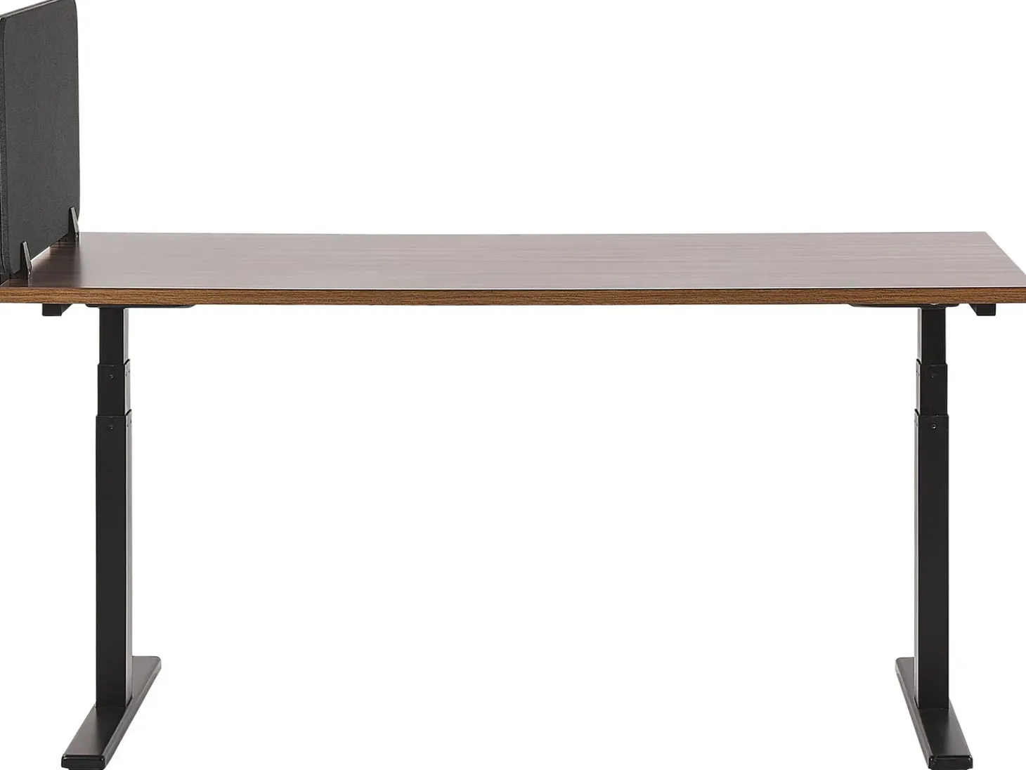 Skrivebordsdeler WALLY 80 x 40 cm Mørkegrå