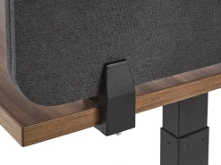Skrivebordsdeler WALLY 180 x 40 cm Mørkegrå