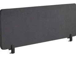 Skrivebordsdeler WALLY 160 x 40 cm Mørkegrå