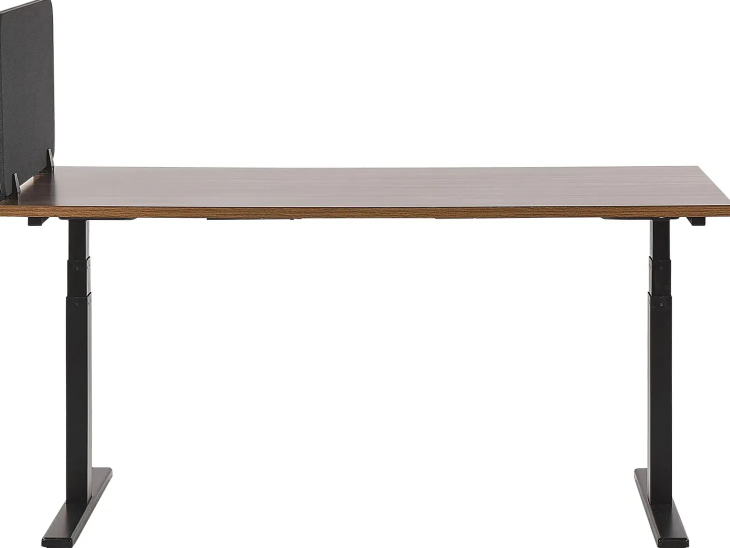 Skrivebordsdeler WALLY 160 x 40 cm Mørkegrå