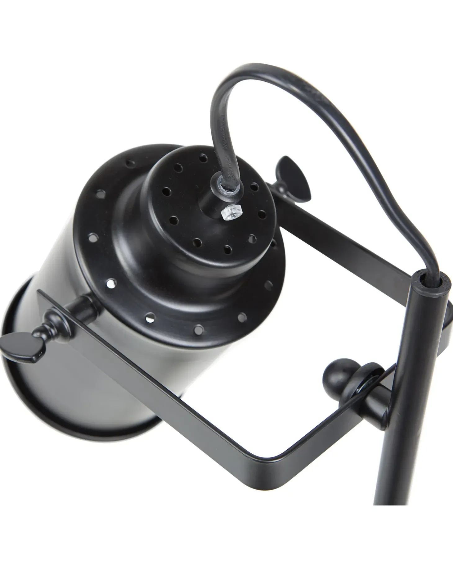 Skrivebordslampe MUNDAKA Justerbar Metal Sort