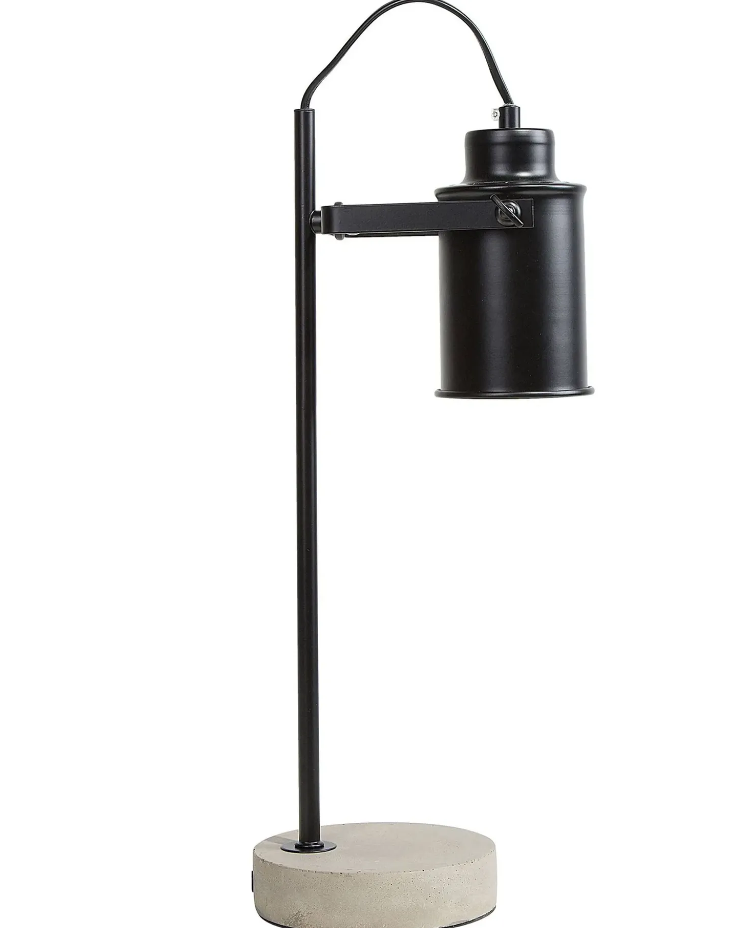 Skrivebordslampe MUNDAKA Justerbar Metal Sort