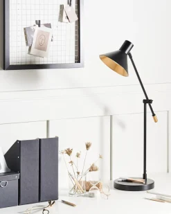 Skrivebordslampe PINKEEN Metal Sort