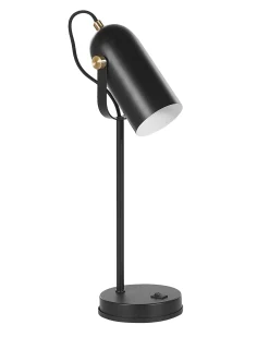 Skrivebordslampe TYRIA Justerbar Metal Sort