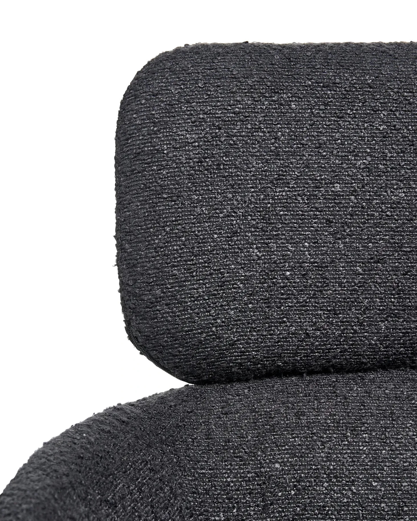 Skrivebordsstol ALENA Boucle Sort