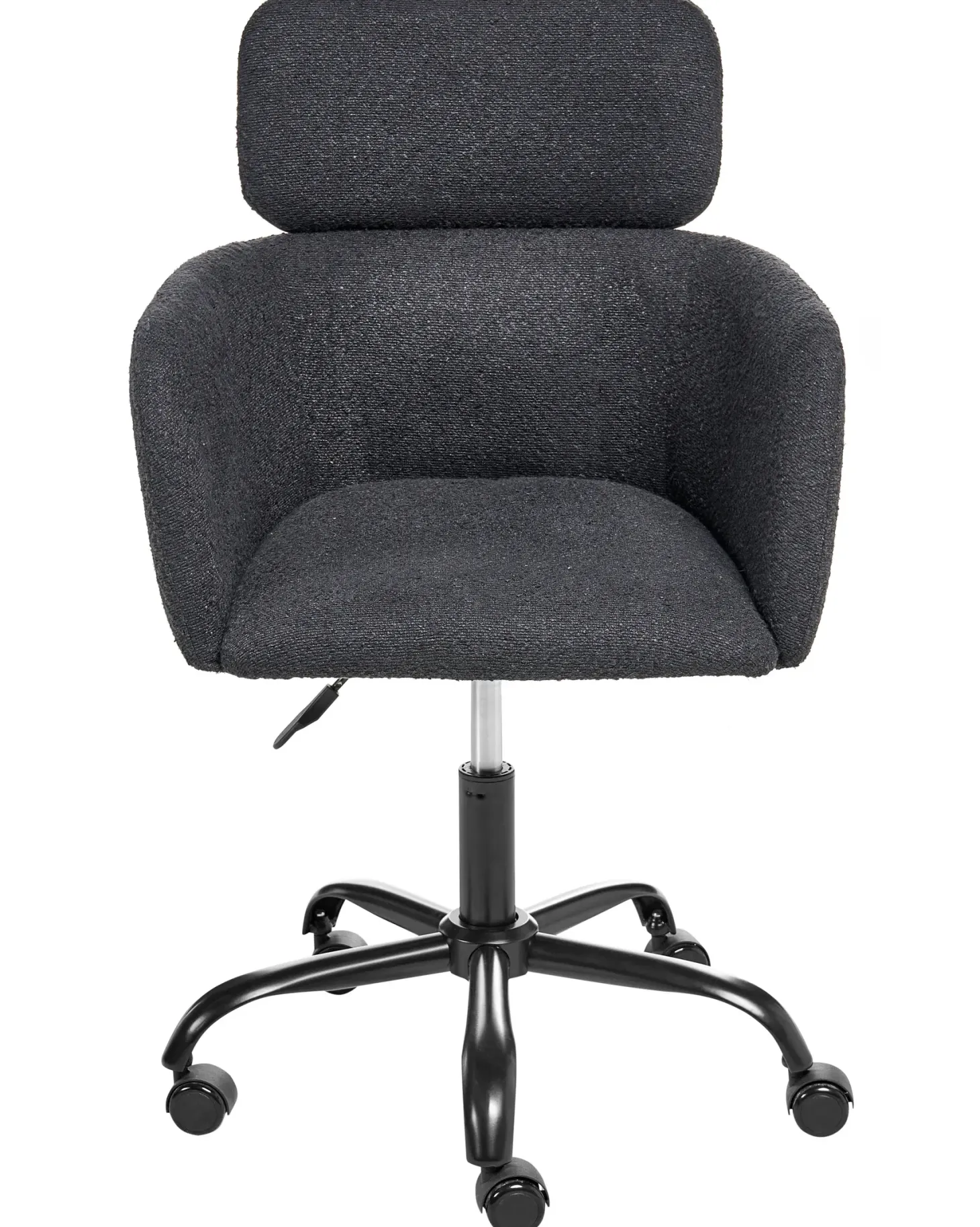 Skrivebordsstol ALENA Boucle Sort