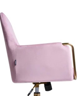 Skrivebordsstol ALTONA Velour Pastellrosa