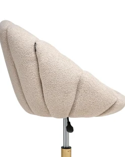 Skrivebordsstol ANNABELLE Boucle Beige