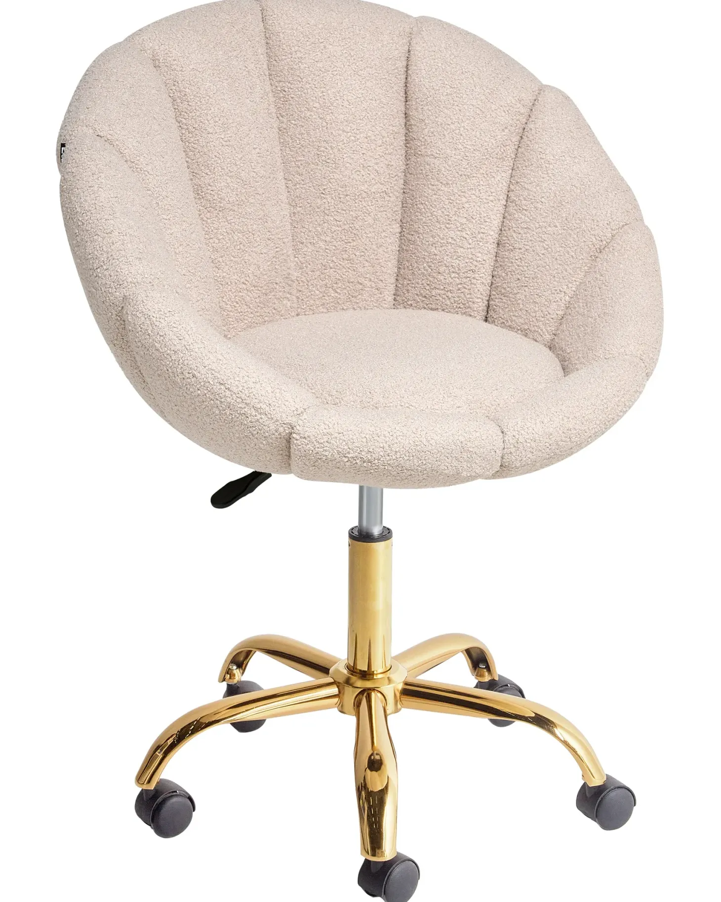 Skrivebordsstol ANNABELLE Boucle Beige