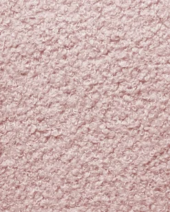 Skrivebordsstol ANNABELLE Boucle Pastellrosa