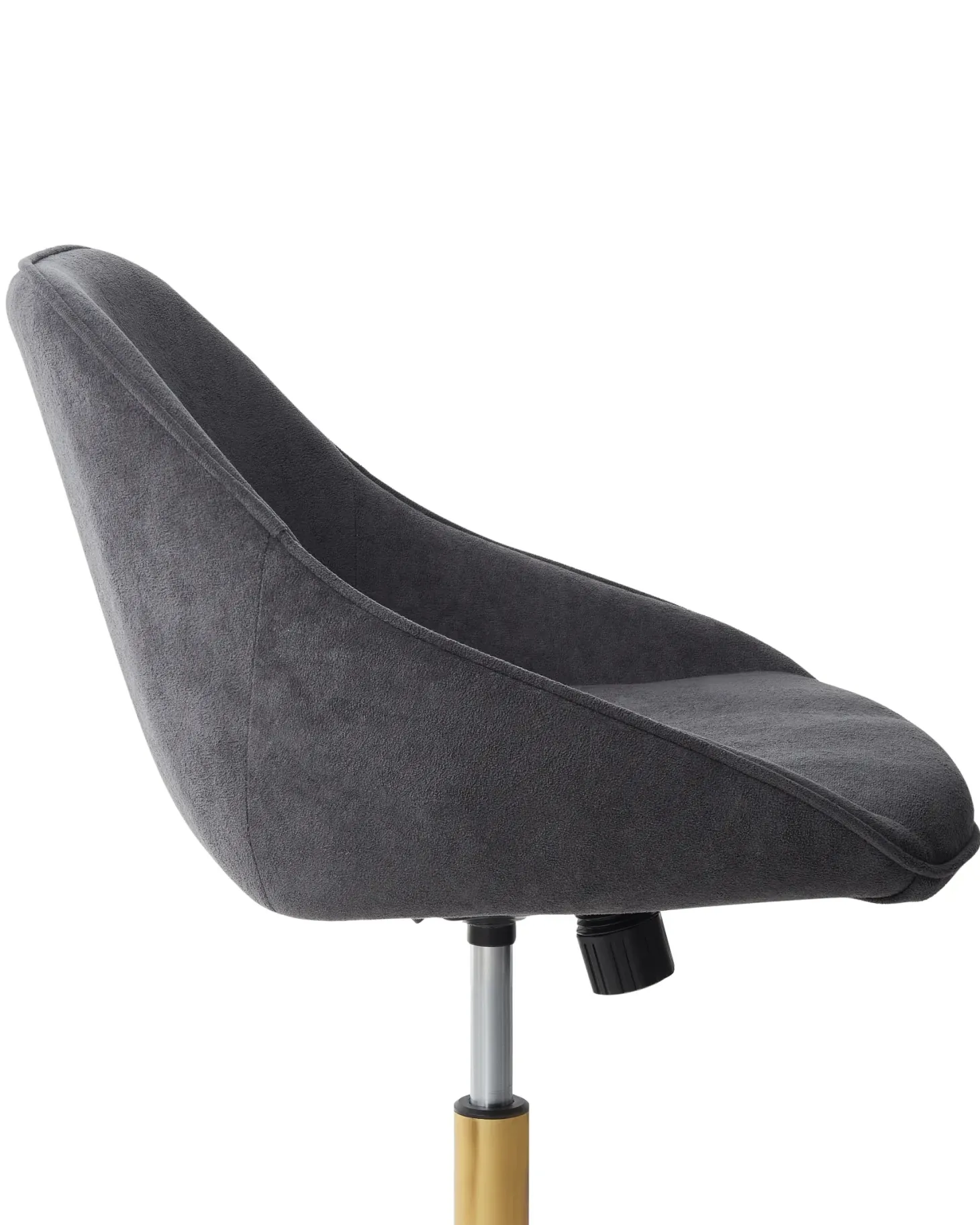 Skrivebordsstol BARDSDALE Velour Mørkegrå