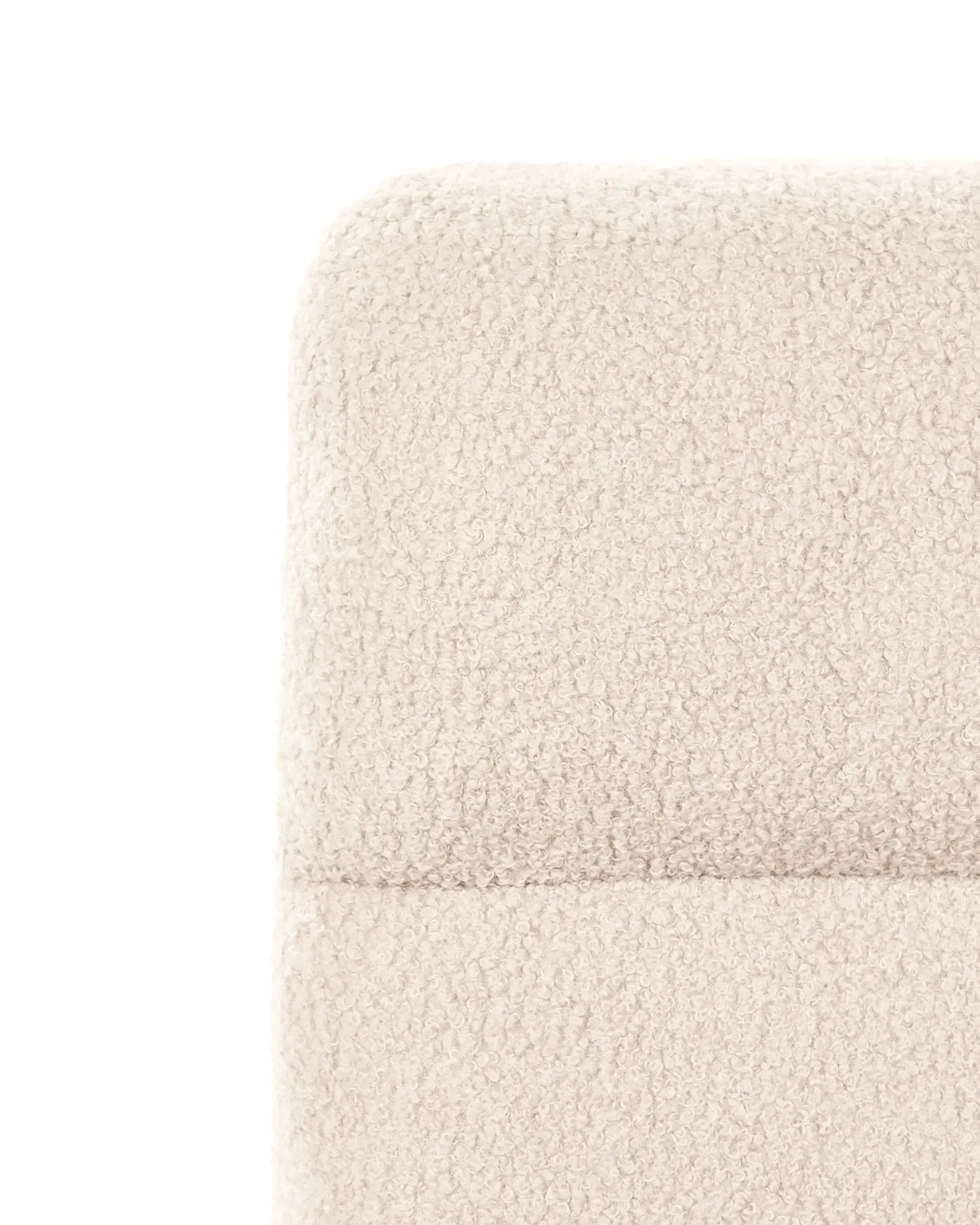 Skrivebordsstol CATLIN Boucle Lys Beige