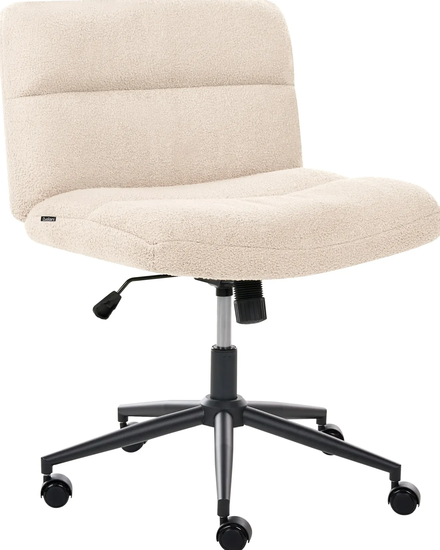 Skrivebordsstol CATLIN Boucle Lys Beige