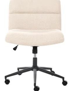 Skrivebordsstol CATLIN Boucle Lys Beige