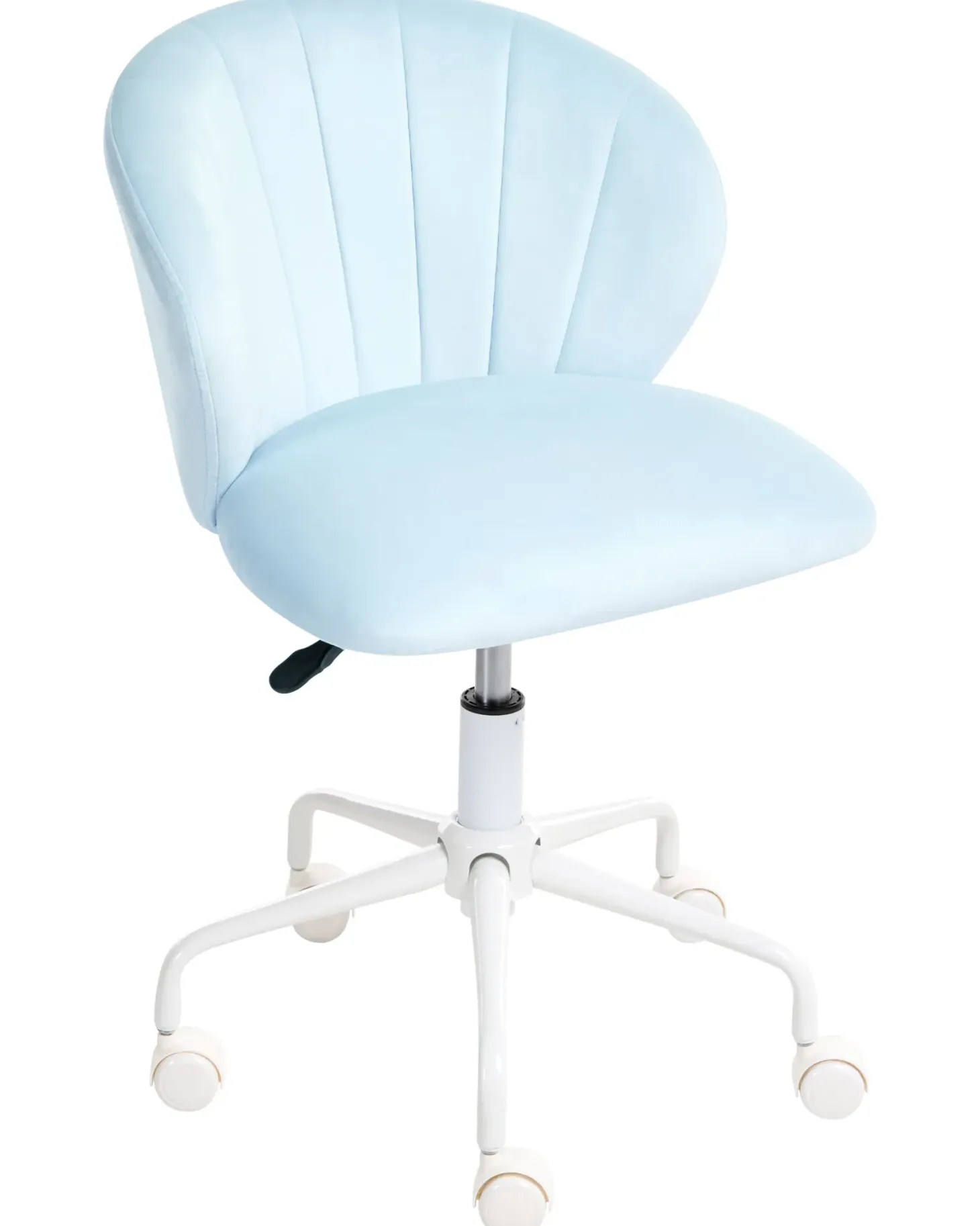 Skrivebordsstol CHEERFUL Velour Himmelblå