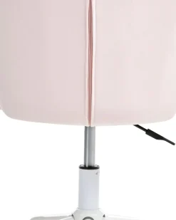 Skrivebordsstol CHEERFUL Velour Pastellrosa